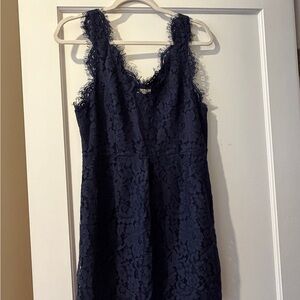 Joie Blue Lace Dress